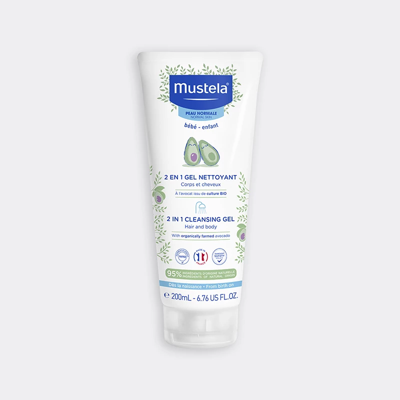 Mustela normalna koza sampon 2u1 za pranje kose i tela 200ml