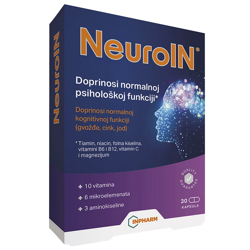 NeuroIN kapsule, za bistar um