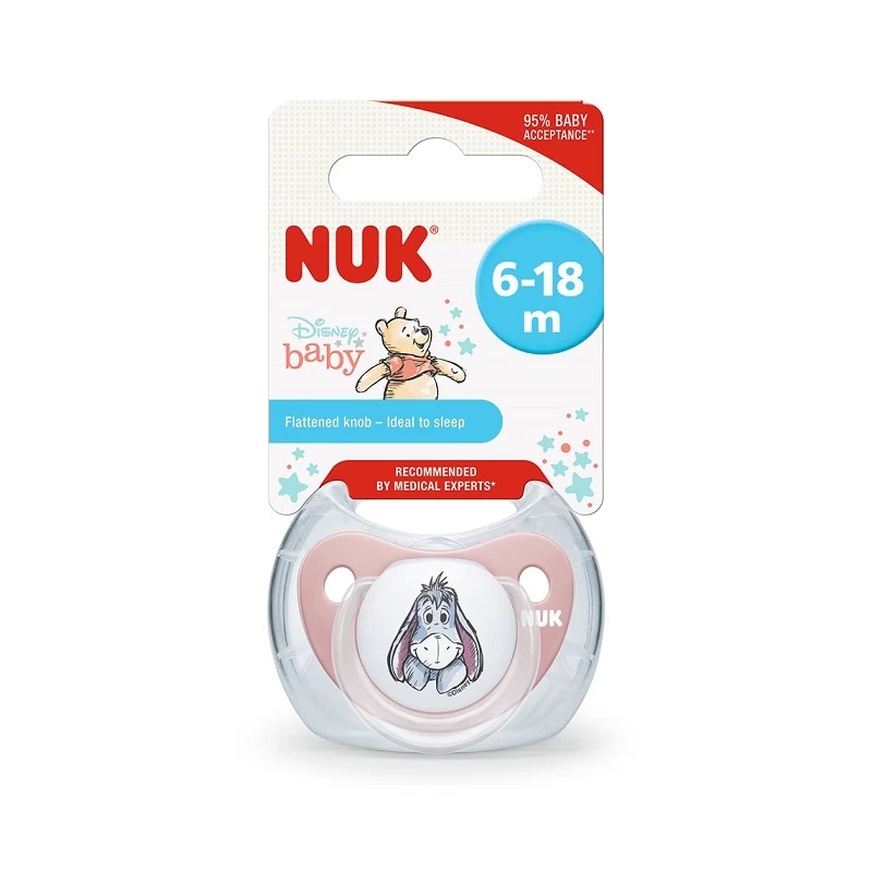 NUK 736328 VARALICA SILIKON 6-18 DISNEY