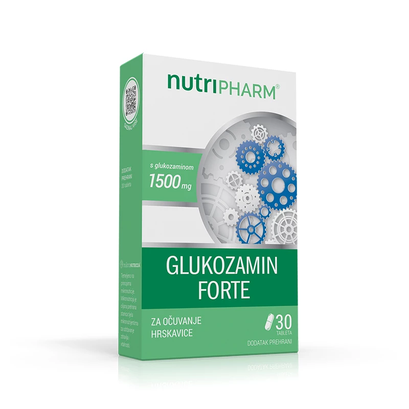 Nutripharma glukozamin forte tbl 30x1500mg