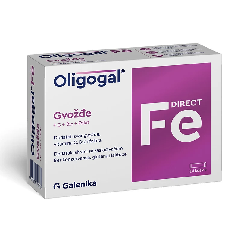 Oligogal fe direkt kesice 14x