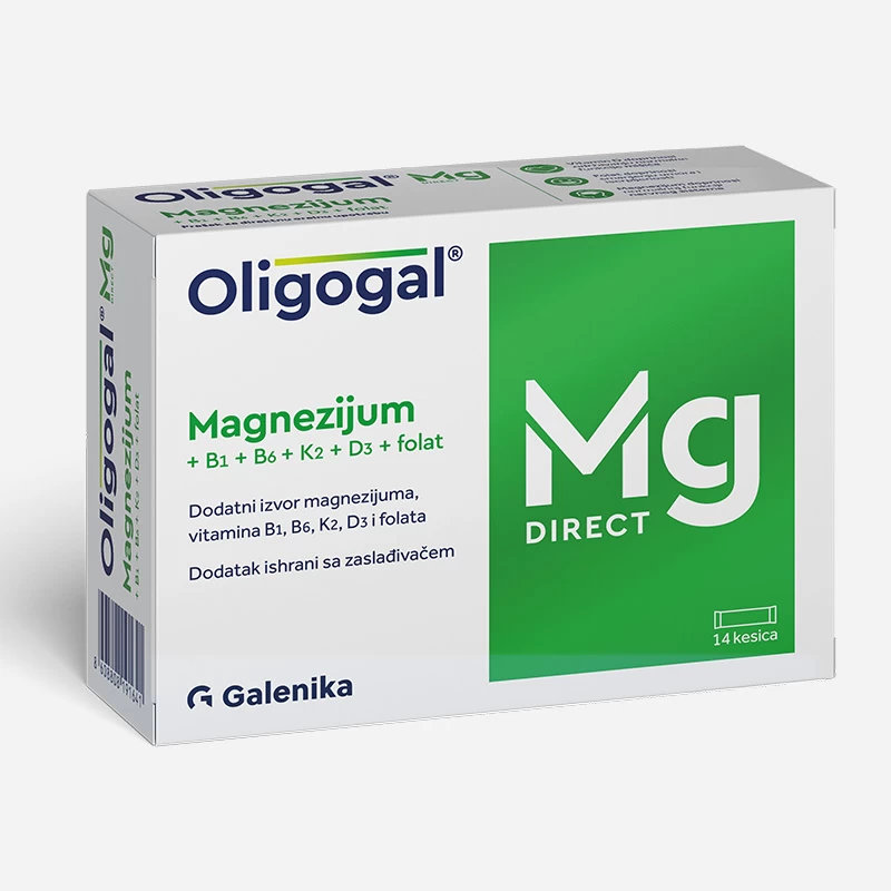 OLIGOGAL MAGNEZIJUM DIREKT KESICE 14X