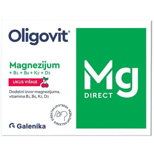 Oligovit Magnezijum direkt kesice 20x