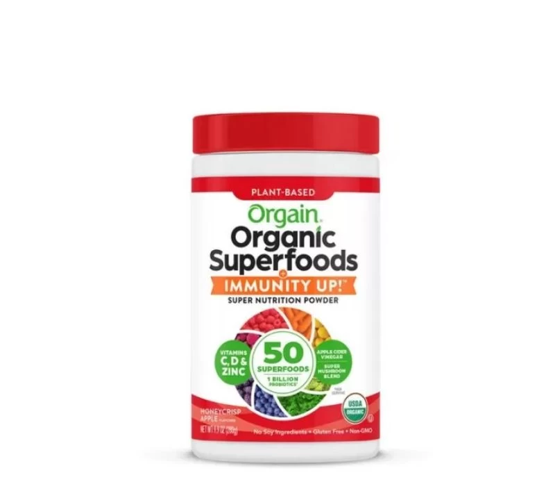 Orgain super foods immunity up-medena jabuka