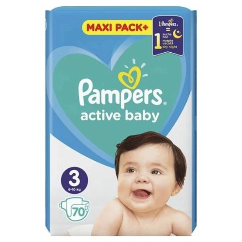 PAMPERS PELENE AB JPM 3 MIDI 70X A1