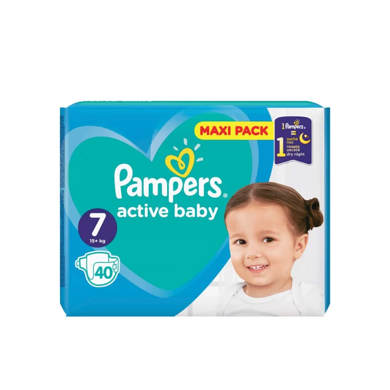 PAMPERS PELENE AB VPP 7 EXTRALARGE 40X PAKET