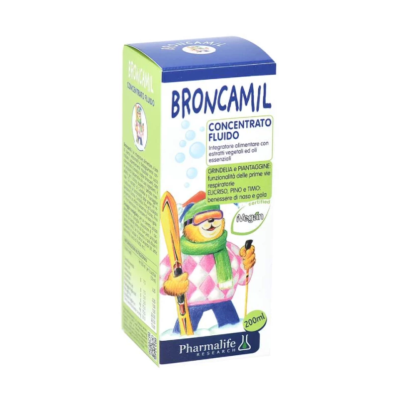 PHARMALIFE BRONCAMIL BIMBI 1+SIRUP 200ML