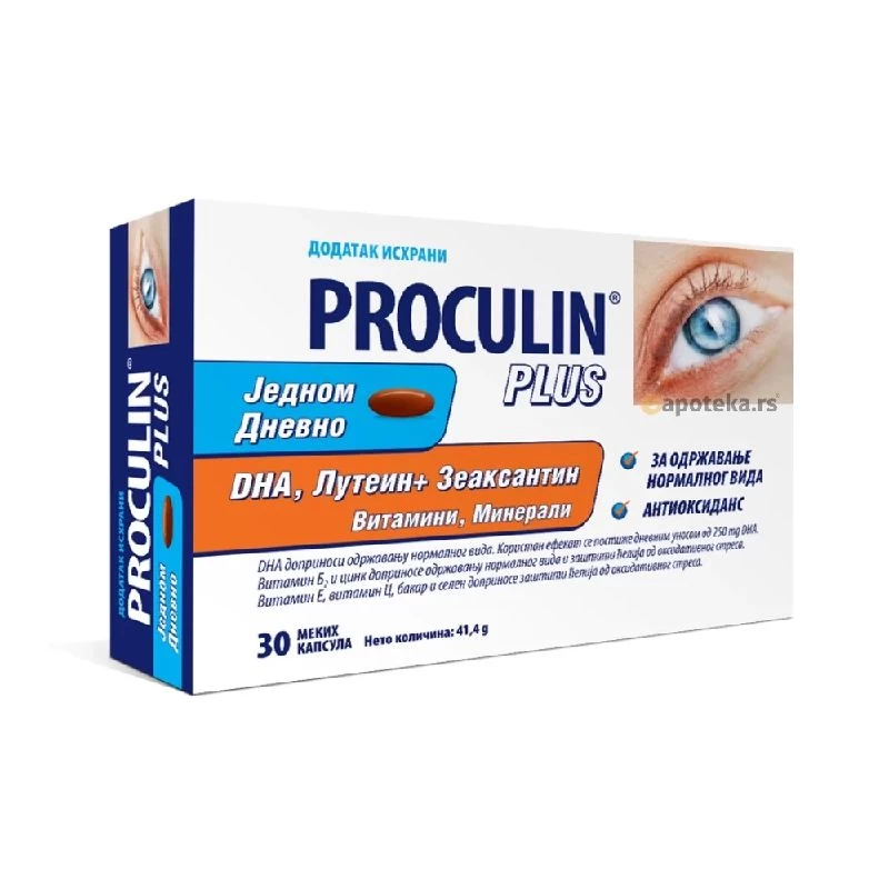 Proculin plus caps 30X