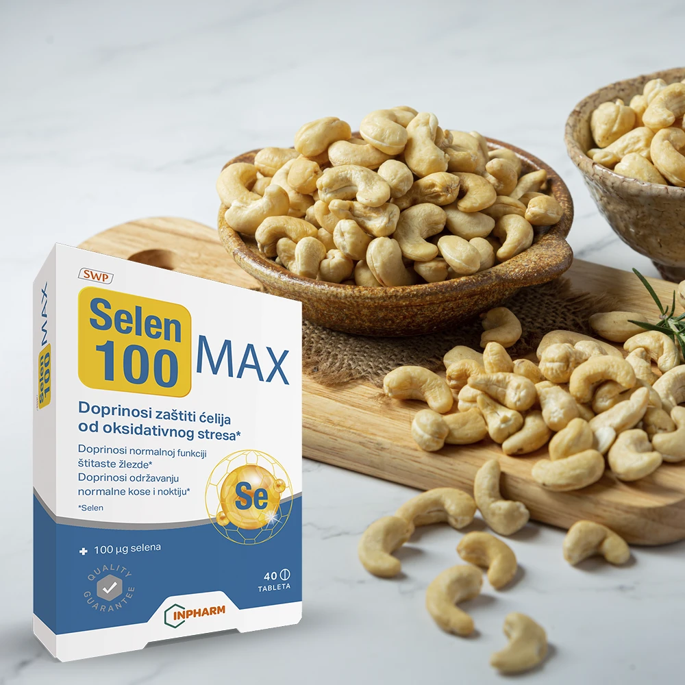 SELEN 100 MAX, selen,  40 tableta