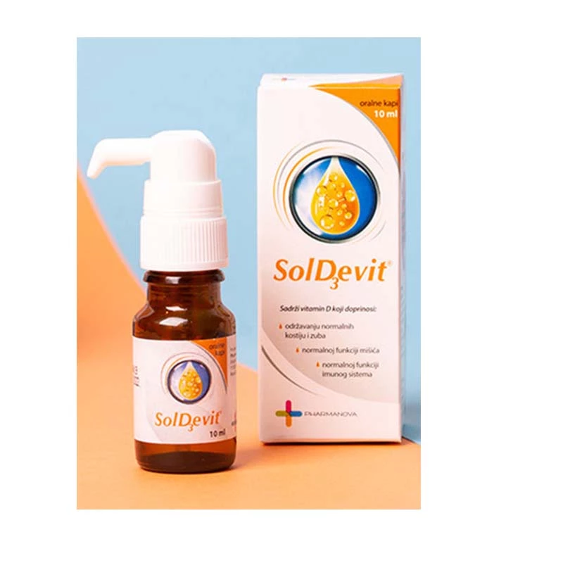 Soldevit oralni sprej 10mcg/1 doza 400iu 10ml