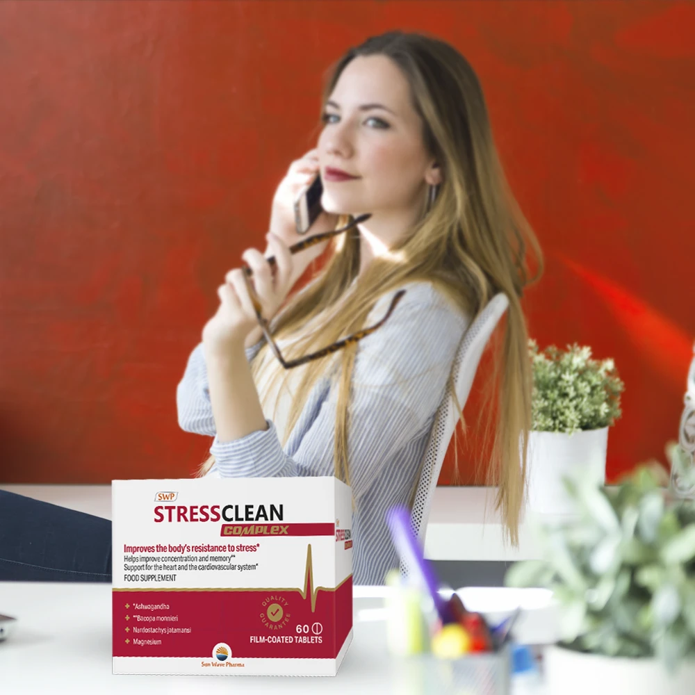 STRESSCLEAN COMPLEX, asvaganda, 60 tableta