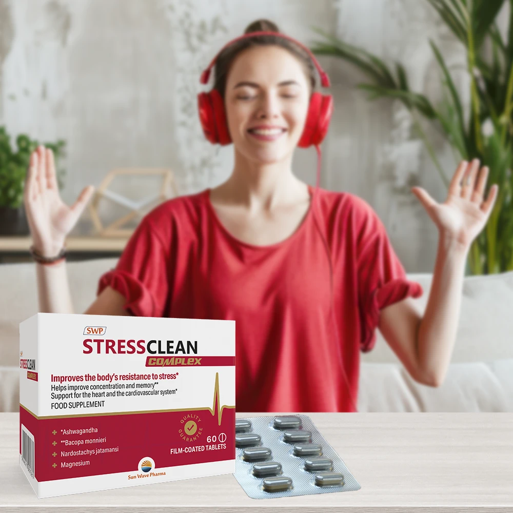STRESSCLEAN COMPLEX, asvaganda, 60 tableta