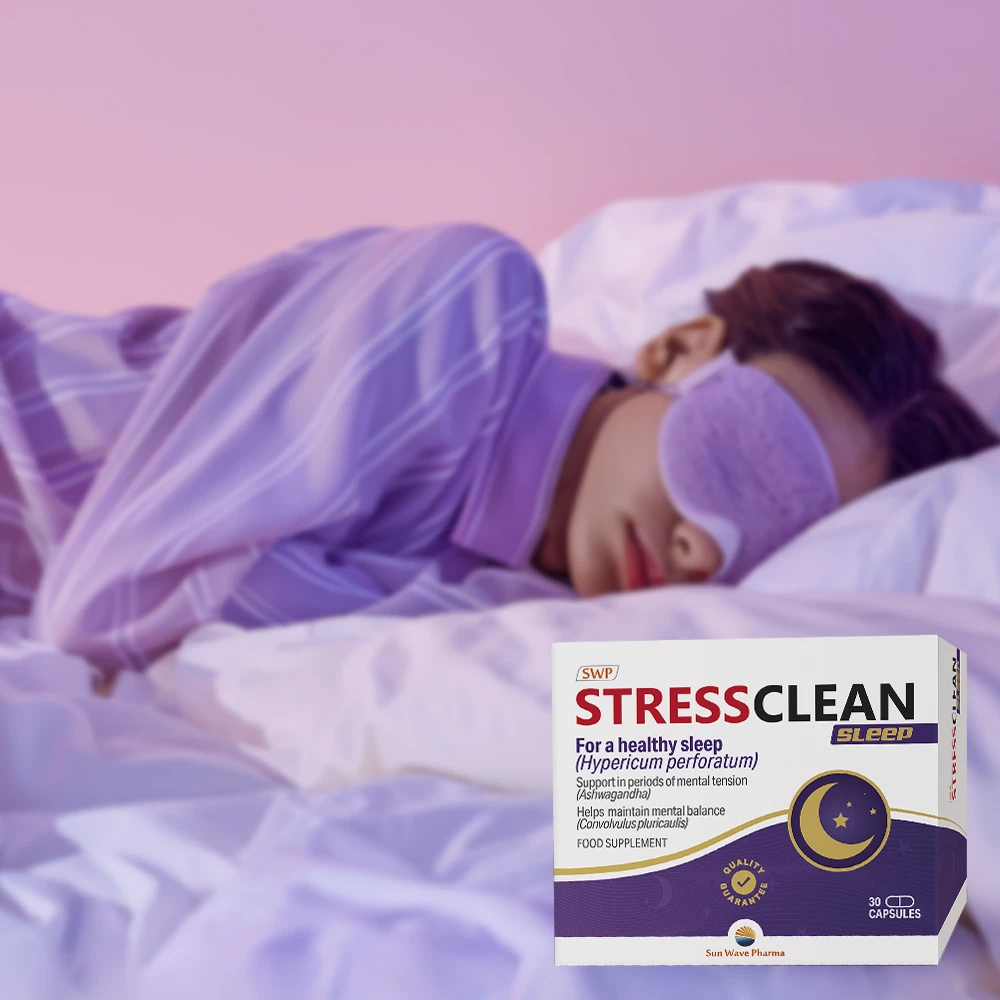  STRESSCLEAN Sleep, za miran san, 30 kapsula