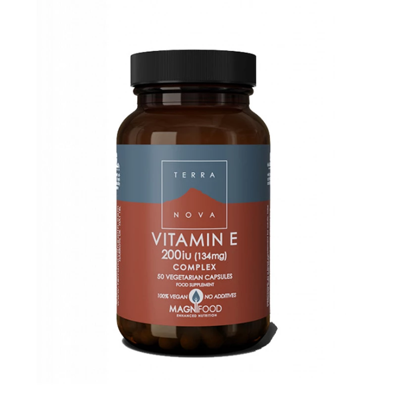 Terranova vitamin e 200ij caps 50x
