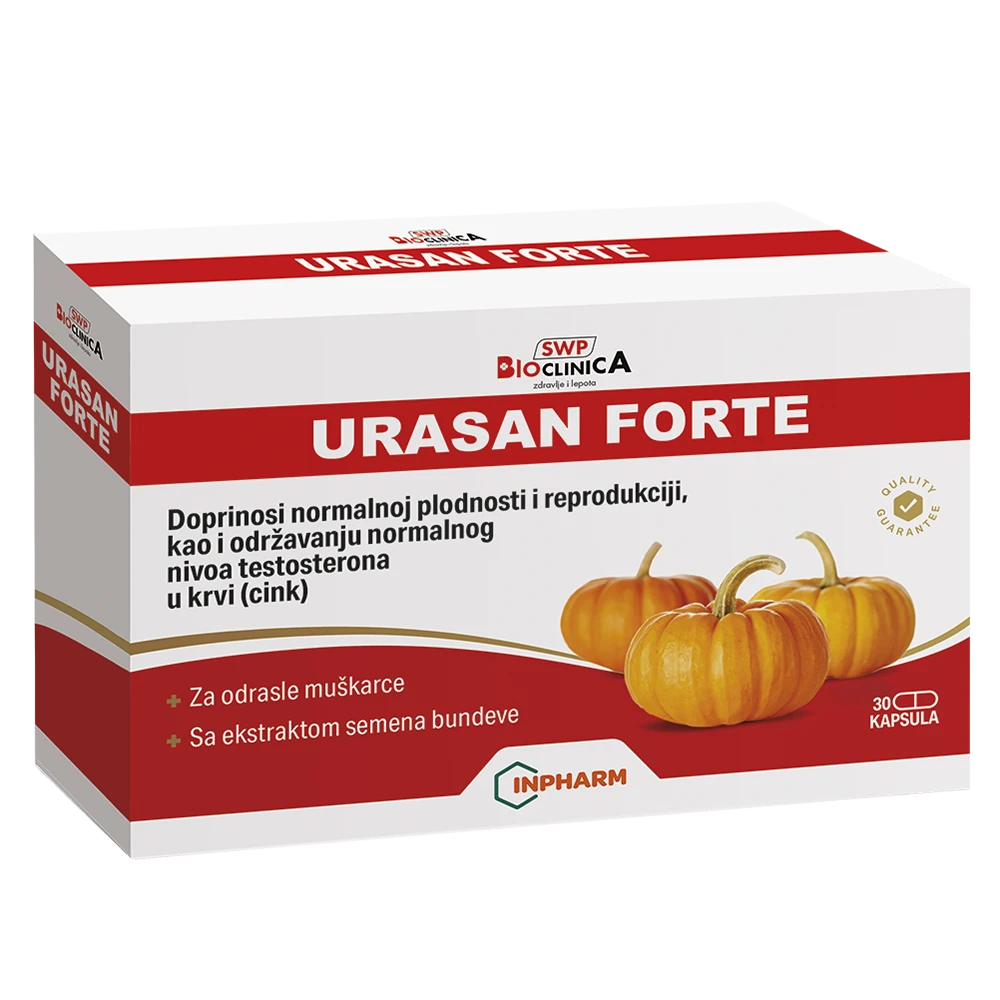 URASAN FORTE, kod problema sa prostatom, 30 kapsula