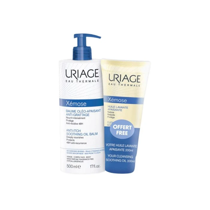 Uriage Xemose balzam 500ml+ulje 200ml
