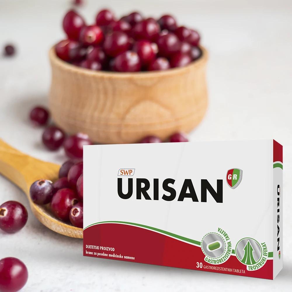 URISAN, za urinarne infekcije, 30 tableta
