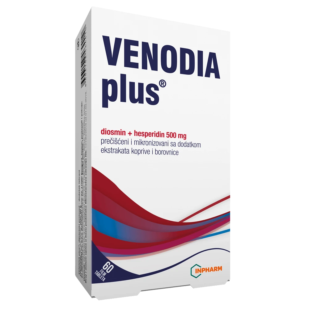 VENODIA plus, kod problema sa cirkulacijom, 60 film tableta