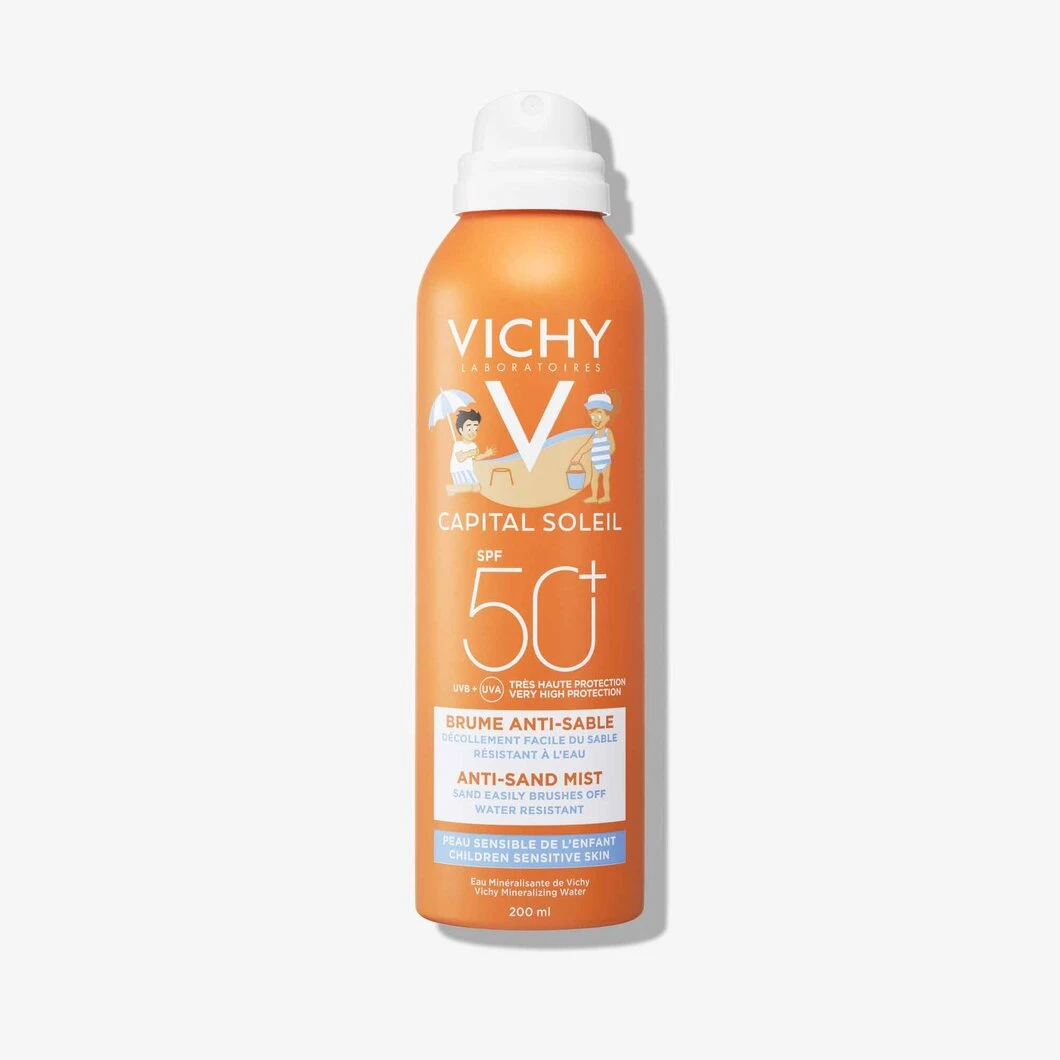 Vichy Capital Soleil dečiji sprej protiv prilepljivanja peska za kožu SPF 50+