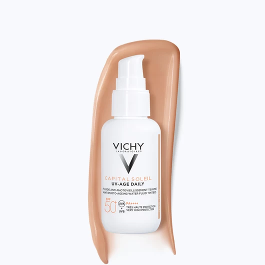 Vichy Capital Soleil UV-Age Daily tonirani vodeni fluid SPF 50+
