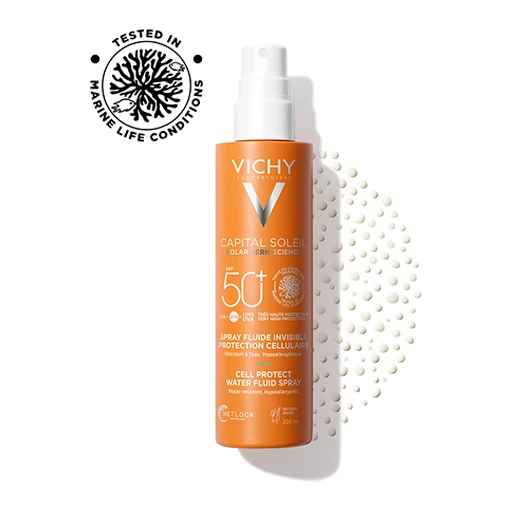 Vichy Capital Soleil Vodeni Fluid u spreju SPF50 200 ml-vrlo visoka zaštita