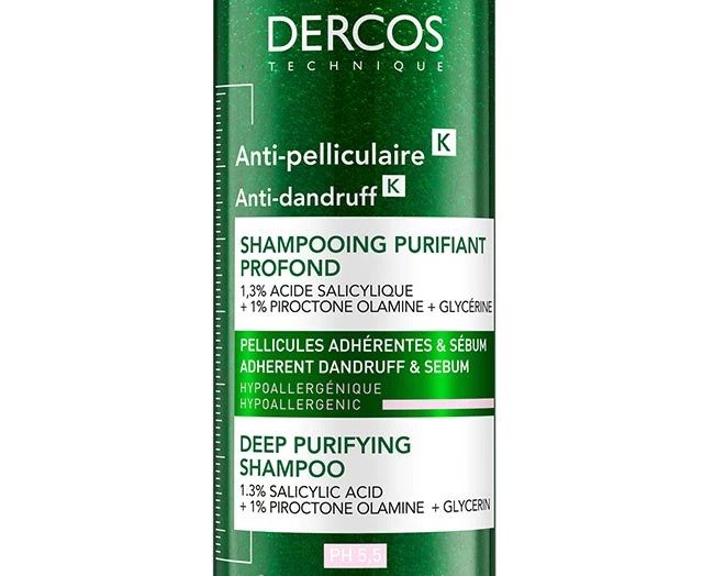 Vichy Dercos Anti-Dndruff K šampon za dubinsko čišćenje ptotiv peruti i sebuma