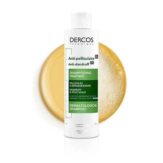 Vichy Dercos šampon protiv peruti DS za normalnu do masnu kosu, 390 ml promo