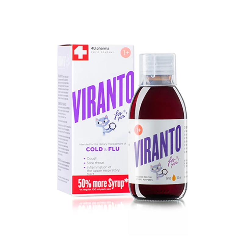 Viranto sirup 1+ 150ml