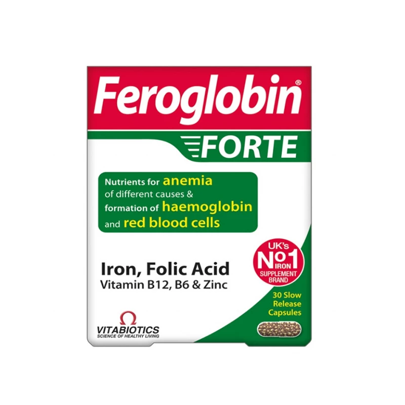 Vtb feroglobin forte caps 30x