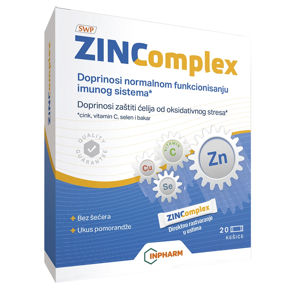 ZINComplex, za imunitet, 20 kesica