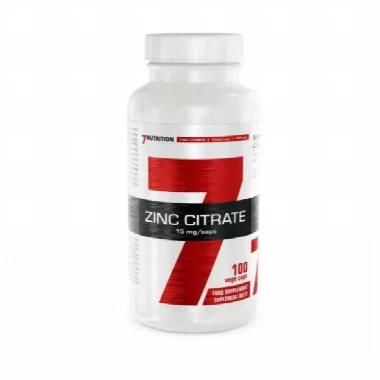7Nutrition Zinc Citrate 100 kapsula