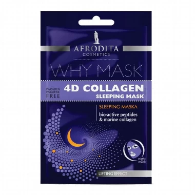 AFRODITA WHY MASK 4D COLLAGEN  2X6ML