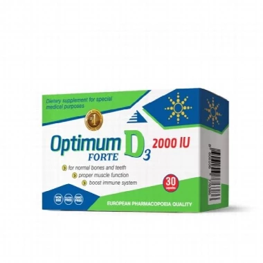 AMN OPTIMUM D3 2000 FORTE CAPS 30X