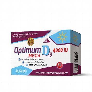 AMN OPTIMUM D3 4000 MEGA CAPS 30X
