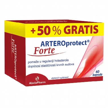 Arteroprotect forte caps 60x 50%gratis