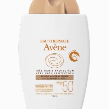Avene Sun tonirani mineralni fluid SPF 50+ 40 ml
