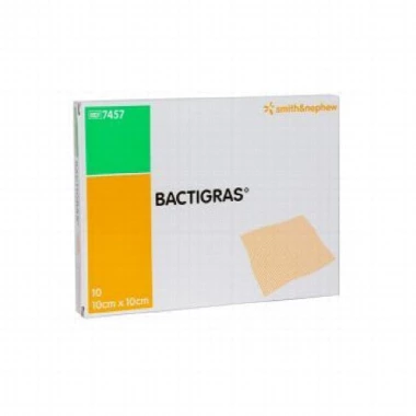 BACTIGRAS KOMPRESE 10X10CM