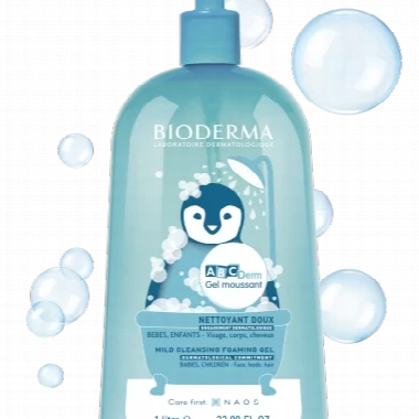 Bioderma ABCDerm gel za kupanje 1 l promo -25%