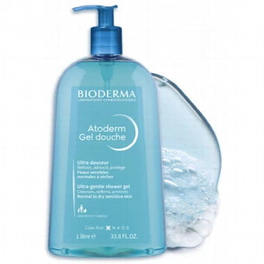 Bioderma Atoderm blagi gel za tuširanje 1l promo -20%
