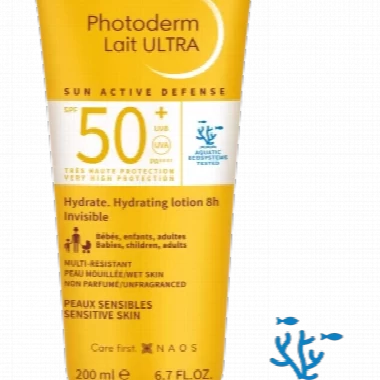 Bioderma Photoderm lait ultra SPF 50+ 200ml