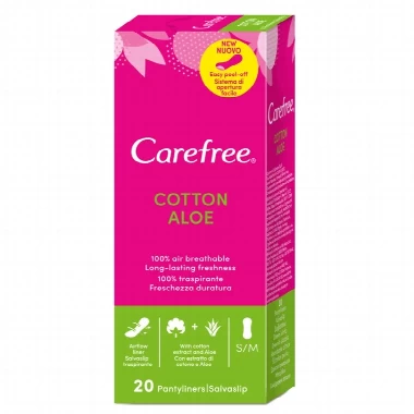 Carefree ulosci dnevni aloe vera 20x sarantis