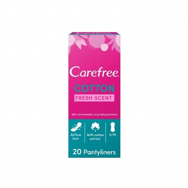 Carefree ulosci dnevni cotton fresh 20x sarantis