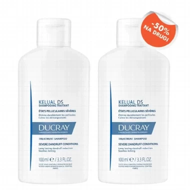 Ducray kelual ds sampon 100 ml duo pack 50% popusta na drugi