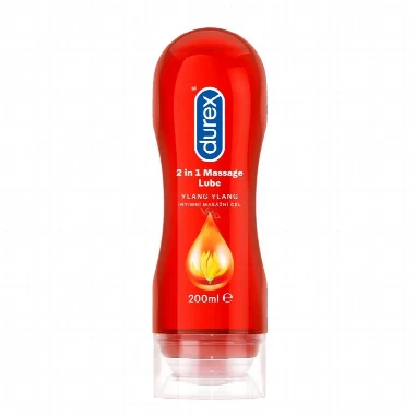 Durex lubrikant play 2u1 gel 200ml crveni sensual