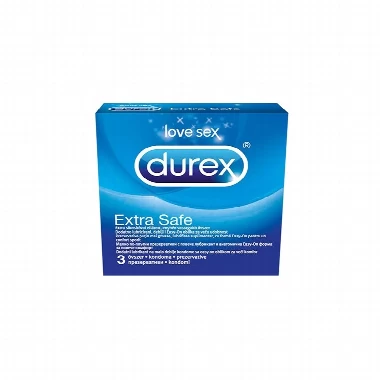 DUREX PREZERVATI EXTRA SAFE 3X