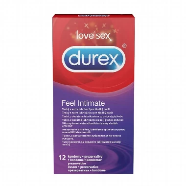 Durex prezervati feel intimate 12x