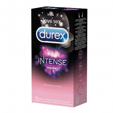 Durex prezervati intense orgasmic 10x