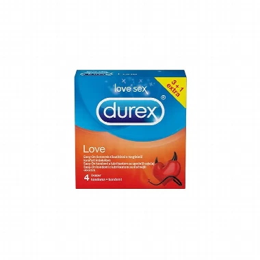 DUREX PREZERVATI LOVE 4X