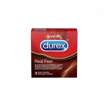 DUREX PREZERVATI REAL FEEL 3X