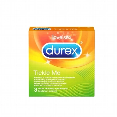 DUREX PREZERVATI TICKLE ME 3X